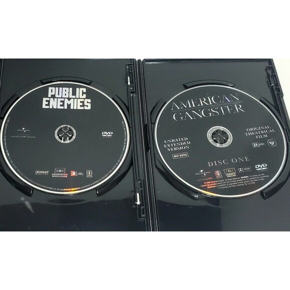 Gangster 5-Movie DVD Lot Scarface Carlito’s Way American Public Enemies - Picture 2 of 9